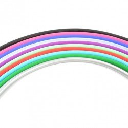 Tubo de Silicona Colores